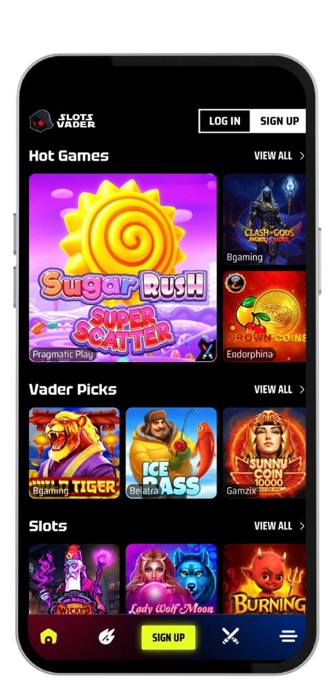 Slotsvader kaszinó app