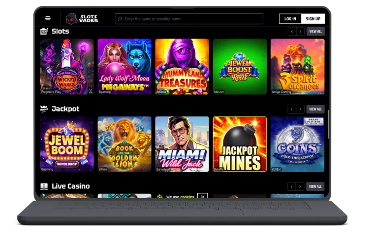 Slots vader jelentkezz be